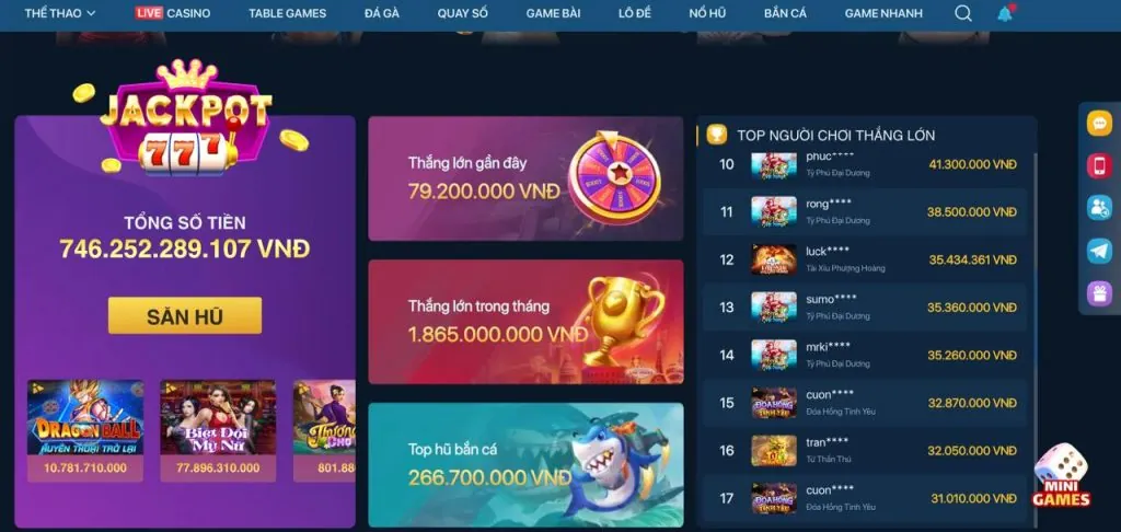 Trò chơi Sic Bo tại mu9 code